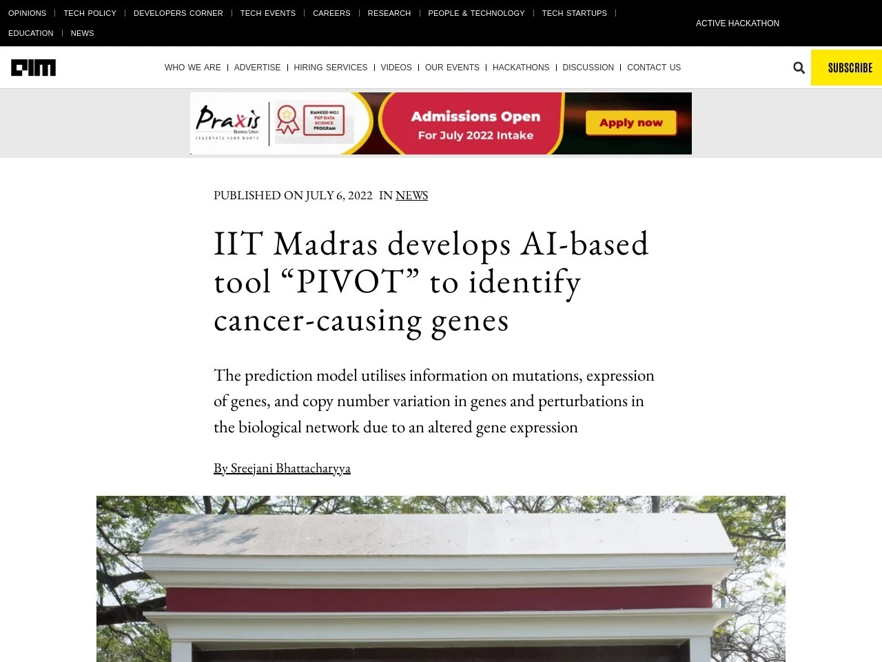 IIT Madras develops AI-based tool “PIVOT” to identify cancer-causing genes