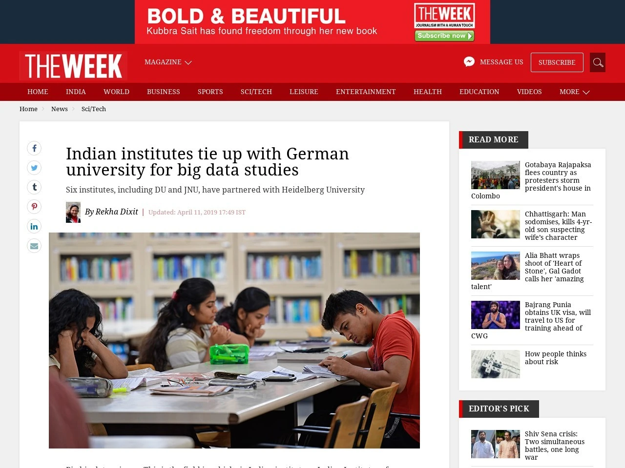 Indian institutes tie up with German university for big data studies